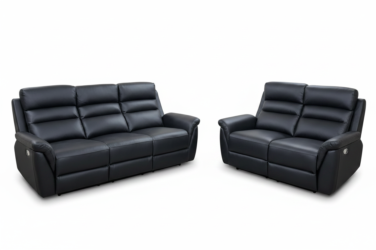 Santino Recliner Sofa — Electric
