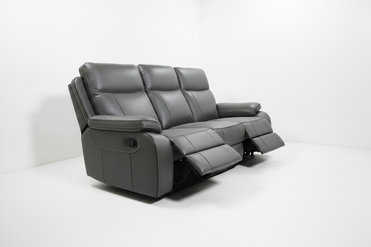 Varetti Recliner Sofa Charcoal — Manual