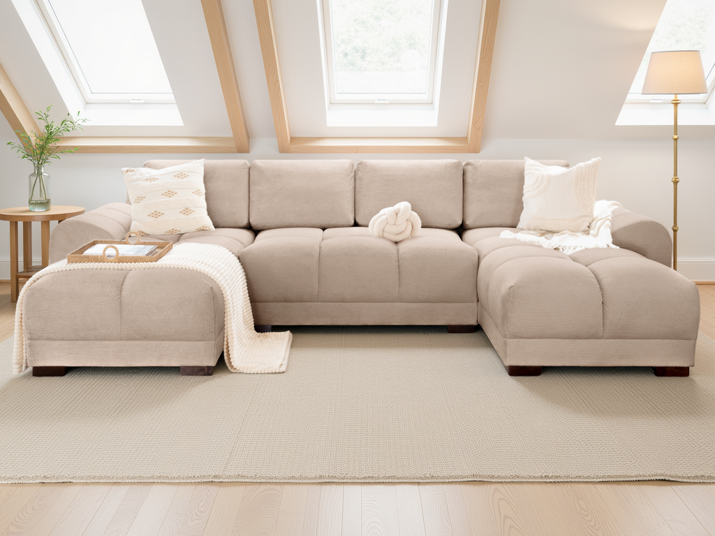 Matera Sofa Mocha U Shape Corner
