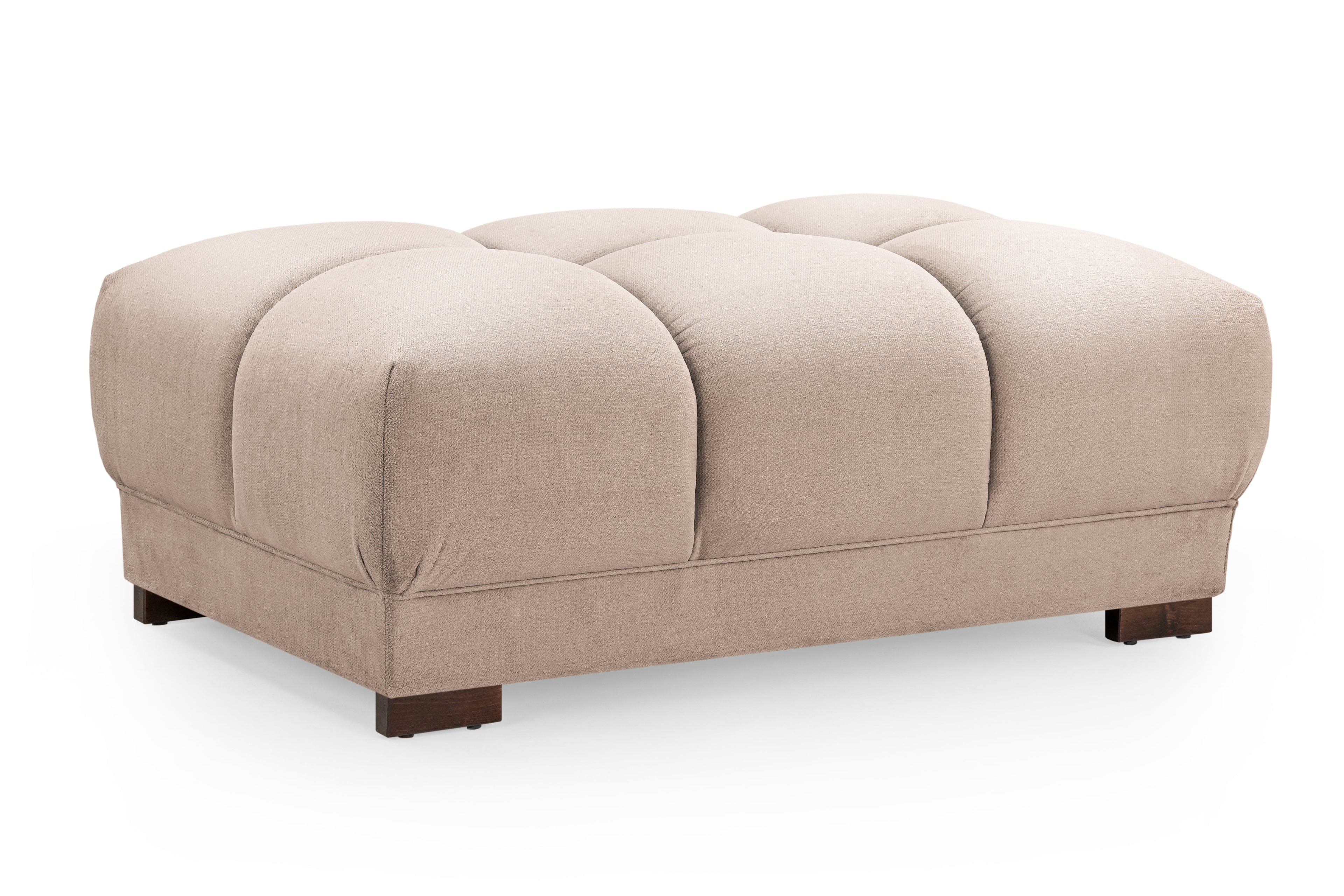 Matera Sofa Mocha Footstool