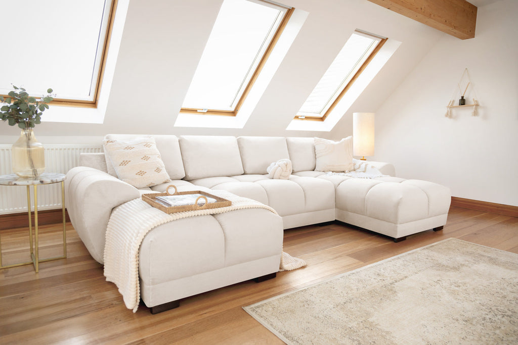 Matera Sofa Cream U Shape Corner