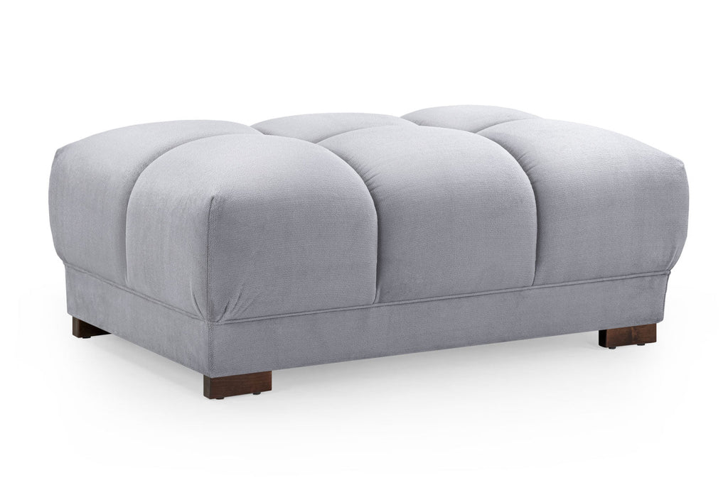 Matera Sofa Stone Grey Footstool