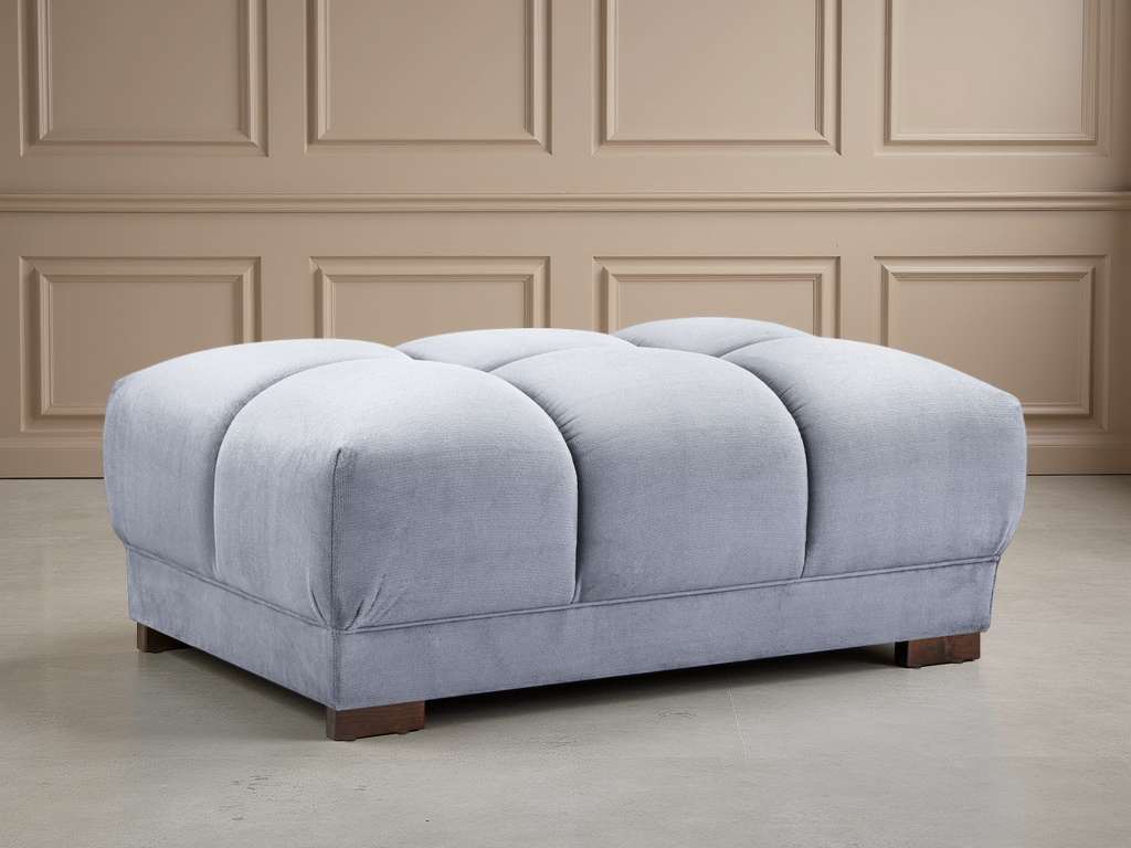 Matera Sofa Stone Grey Footstool