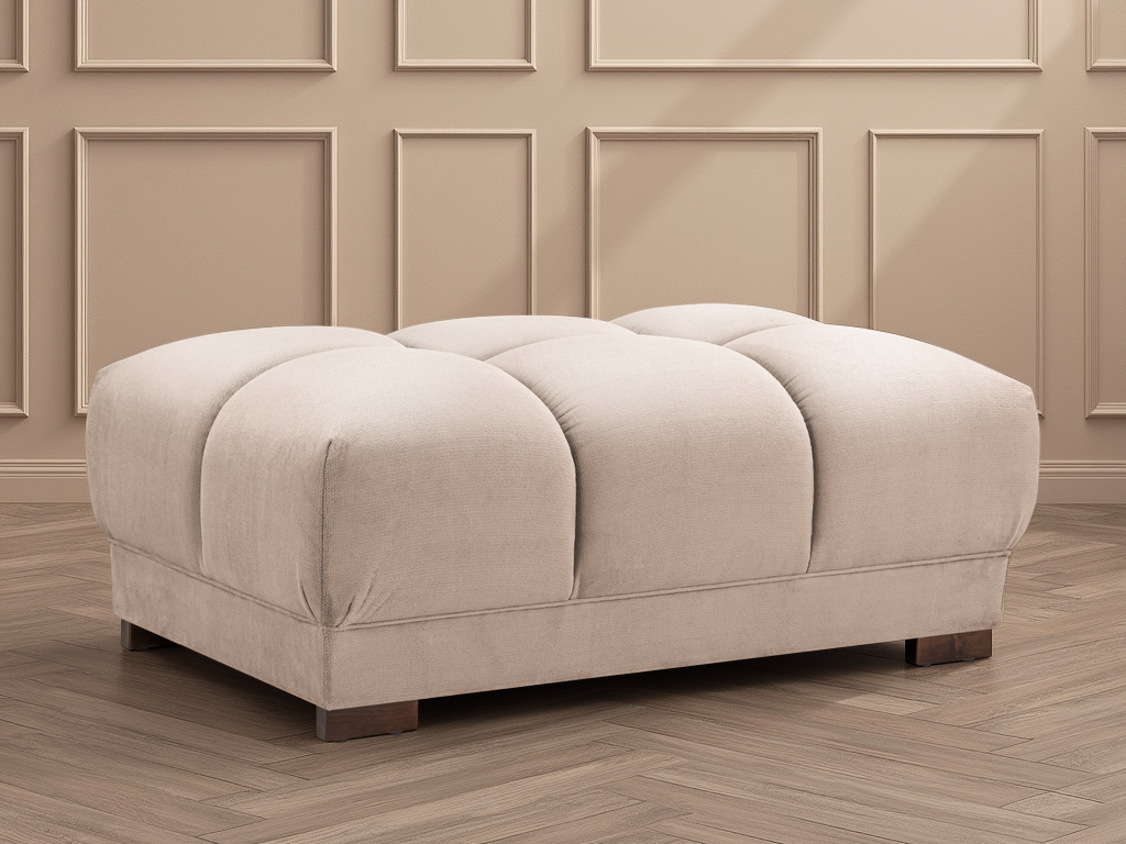 Matera Sofa Mocha Footstool