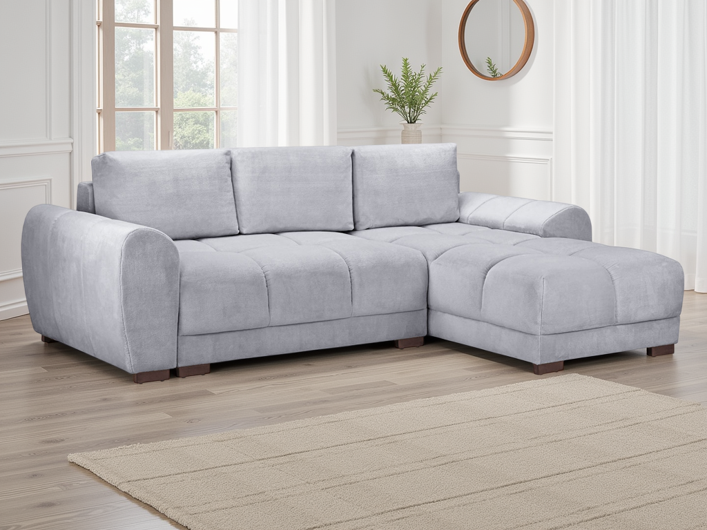 Matera Sofabed Stone Grey Universal Corner