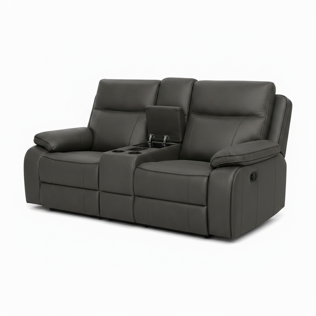 Varetti Recliner Sofa Charcoal — Manual