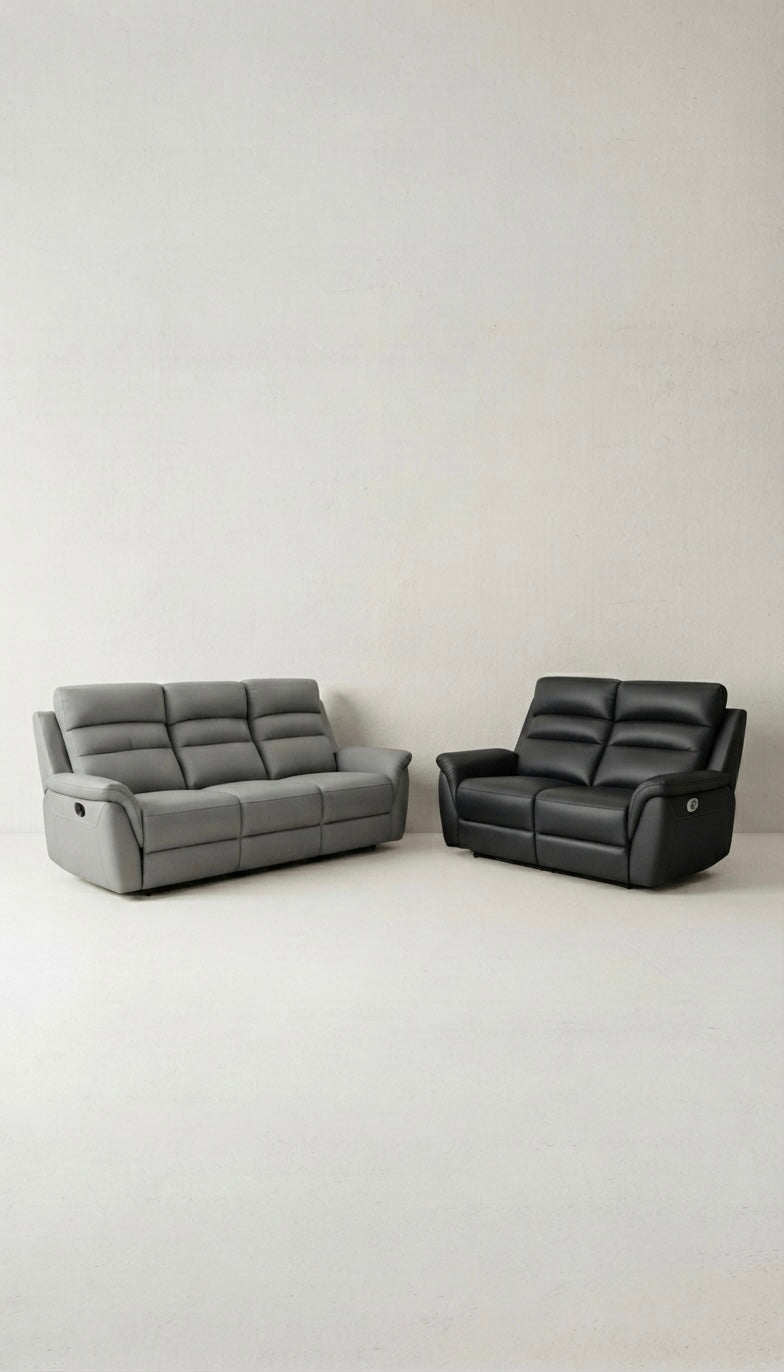 Santino Recliner Sofa — Electric