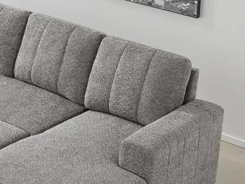 Marlow U Shape Sofa Bed - Ash Grey