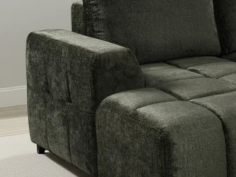 Valenza U Shape Corner Sofabed - Pistachio