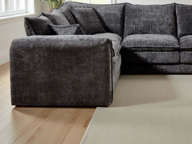 Preston Corner Sofa — Smoke