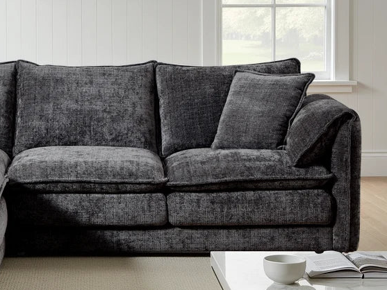 Preston Corner Sofa — Smoke