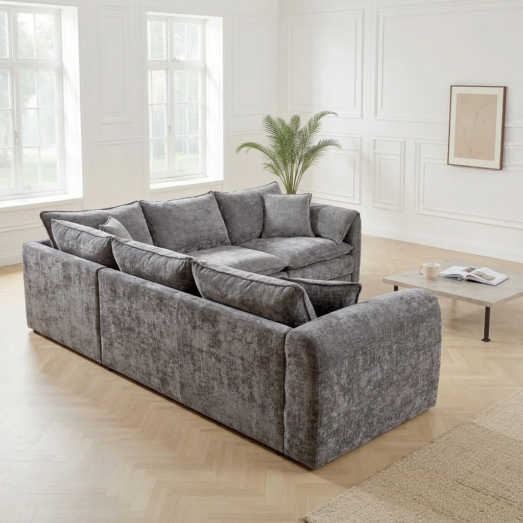Preston Corner Sofa — Ash