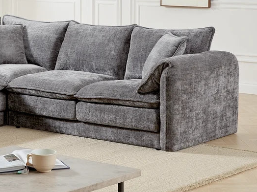Preston Corner Sofa — Ash