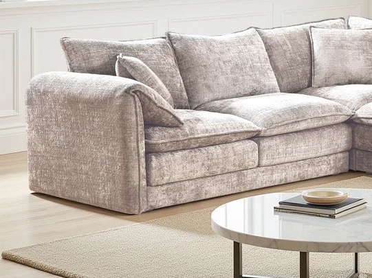 Preston Corner Sofa — Hazelnut