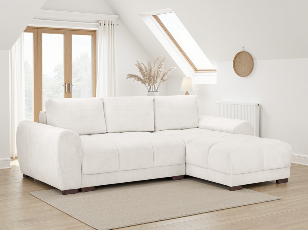 Matera Sofabed Cream Universal Corner